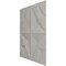 Ekena Millwork 19 5/8in. W x 19 5/8in. H Crystal EnduraWall Decorative 3D Wall Panel Covers 2.67 Sq. Ft. WP20X20CREPE - alternate 6